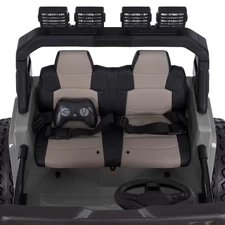 Детский электромобиль джип M 6204 EBLR-11 (24V) двухместный, серый фото 22