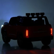 Двухместный детский электромобиль джип M 6192 EBLR-2 (24V) черный, 2 мотора по 200 Вт фото 63