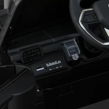 Двухместный детский электромобиль джип M 6192 EBLR-2 (24V) черный, 2 мотора по 200 Вт фото 86