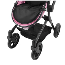 Коляска для куклы 2 в 1 Carrello Alfa 9707 Pink с сумочкой, розовая фото 37