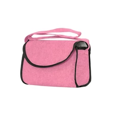 Коляска для куклы 2 в 1 Carrello Avanti 9662 Pink розовая, с сумочкой фото 54