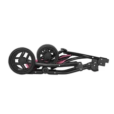 Коляска для куклы 2 в 1 Carrello Avanti 9662 Pink розовая, с сумочкой фото 63