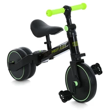 Детский велосипед - беговел Profi Kids 10/8д. MBB 1008 lime green, черно-лаймовый