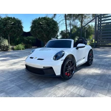 Двухместная детская машина M 6111 EBLR-1 (24V) Porsche, 2 мотора по 320 Вт, белая купить