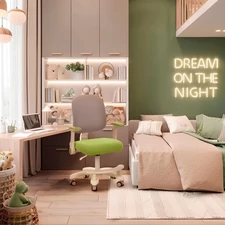 Детское кресло Bambi M 6250-5 зеленое, с подлокотниками и подножкой фото 54