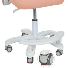 Детское кресло M 6250-13 с подлокотниками и подножкой, персиковое фото 41