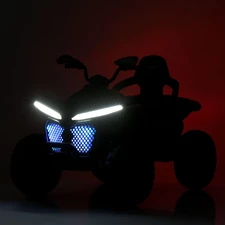 Кликните для увеличения изображения Детский квадроцикл M 6222 EBLR-1-5 бело-зеленый, пульт управления, 4 мотора фото 16