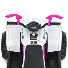 Кликните для увеличения изображения Детский квадроцикл M 6222 EBLR-1-8 бело-розовый, пульт управления, 4 мотора фото 31