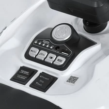 Кликните для увеличения изображения Детский квадроцикл M 6222 EBLR-1-8 бело-розовый, пульт управления, 4 мотора фото 53