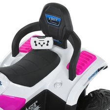 Кликните для увеличения изображения Детский квадроцикл M 6222 EBLR-1-8 бело-розовый, пульт управления, 4 мотора фото 18