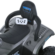 Кликните для увеличения изображения Детский квадроцикл M 6222 EBLRS-11 серый, пульт управления, 4 мотора фото 18