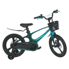 Детский велосипед Prof1 16д. MB 161020-11 Stellar бирюзовый, с корзинкой
