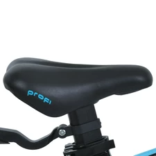 Детский велосипед Prof1 Stellar 14д. MB 141020-1 черно-голубой, корзинка фото 54