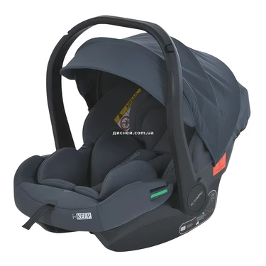 Детское автокресло El Camino ME 1186 i-Keep Melange Rock Gray, темно-серое