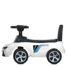 Детская каталка - толокар M 6155-1 BMW белая, музыка, свет фото 63
