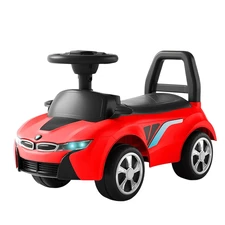 Детская каталка - толокар M 6155-3 BMW красная, музыка, свет купить
