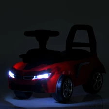 Детская каталка - толокар M 6155-5 BMW зеленая, музыка, свет фото 86
