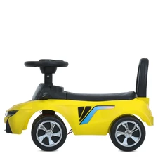 Детская каталка - толокар M 6155-6 BMW желтая, музыка, свет фото 63