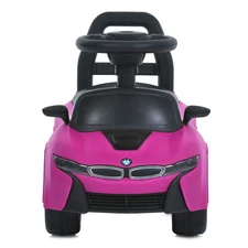 Детская каталка - толокар M 6155-8 BMW розовая, музыка, свет фото 63