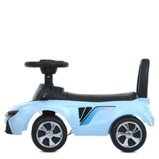 Детская каталка - толокар M 6155-12 BMW голубая, музыка, свет фото 63