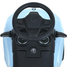 Детская каталка - толокар M 6155-12 BMW голубая, музыка, свет фото 86
