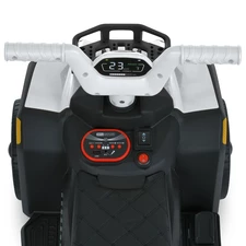 Детский квадроцикл - толокар M 6237 EBLR-1 белый, с пультом управления фото 71
