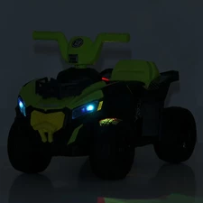 Детский квадроцикл - толокар M 6237 EBLR-4 синий, с пультом управления фото 92