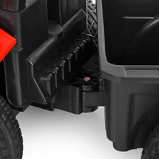 Детский трактор M 6219 EBLR-4 электромобиль с прицепом, синий фото 53