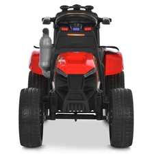 Детский трактор электромобиль M 6219 EBLR-6 желтый, с прицепом фото 63