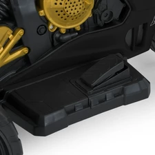 Детский мотоцикл M 6220 ELR-2 Honda, мягкое сиденье, черный фото 22