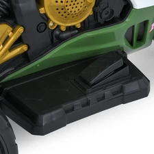 Детский мотоцикл на аккумуляторе M 6220 ELR-3-5 красно-зеленый, два мотора фото 18