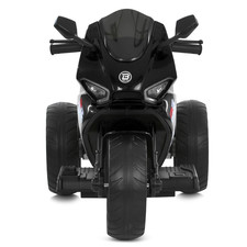 Детский мотоцикл электрический M 6265 EL-2 черный, мягкие EVA колеса фото 14