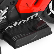 Мотоцикл для детей M 6265 EL-3 красный, мягкие EVA колеса фото 86