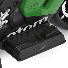 Детский мотоцикл M 6265 EL-5 зеленый, мягкое сиденье фото 86