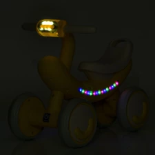 Детская каталка - толокар M 6239E-6 желтая, музыка, свет фото 53