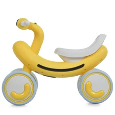 Детская каталка - толокар M 6239E-6 желтая, музыка, свет фото 92