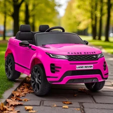 Детский электромобиль джип M 4418 EBLR-8-2 для девочки, Range Rover, темно-розовый