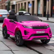 Детский электромобиль джип M 4418 EBLR-8-2 для девочки, Range Rover, темно-розовый купить