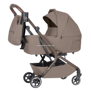 Универсальная коляска 2 в 1 Carrello Magia CRL-6555 Cocoa Beige какао-бежевая