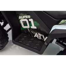 Детский квадроцикл M 6283 EL-3 красный, кожаное сиденье фото 31