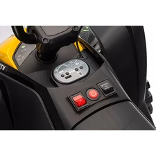 Квадроцикл для детей M 6283 EL-5 зеленый, мягкое сиденье фото 18