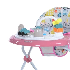 Детские ходунки El Camino Simply ME 1215 Pink, музыка, розовые купить