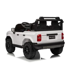 Двухместный детский электромобиль M 6280 EBLR-1 Toyota Land Cruiser, белый фото 11
