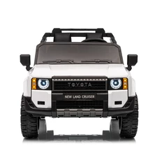 Двухместный детский электромобиль M 6280 EBLR-1 Toyota Land Cruiser, белый фото 31