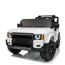 Двухместный детский электромобиль M 6280 EBLR-1 Toyota Land Cruiser, белый фото 53