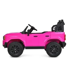 Двухместный детский электромобиль M 6280 EBLR-8 Toyota Land Cruiser, розовый фото 18