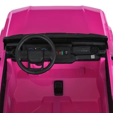 Двухместный детский электромобиль M 6280 EBLR-8 Toyota Land Cruiser, розовый фото 28