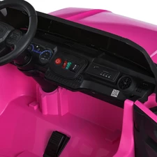 Двухместный детский электромобиль M 6280 EBLR-8 Toyota Land Cruiser, розовый фото 20