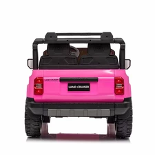 Двухместный детский электромобиль M 6280 EBLR-8 Toyota Land Cruiser, розовый фото 71