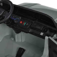 Двухместный детский электромобиль M 6280 EBLR-11 Toyota Land Cruiser, серый фото 16